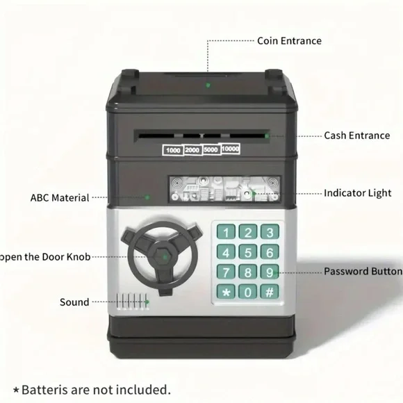 Electronic Piggy Bank - Picture 6 of 8